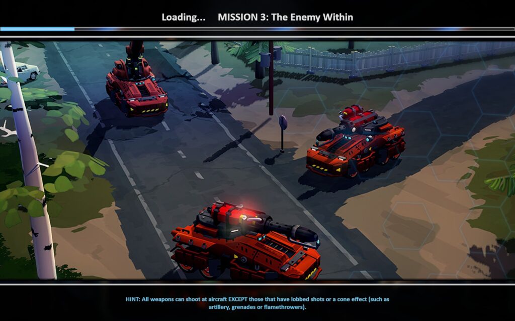 Mission 3 begins.