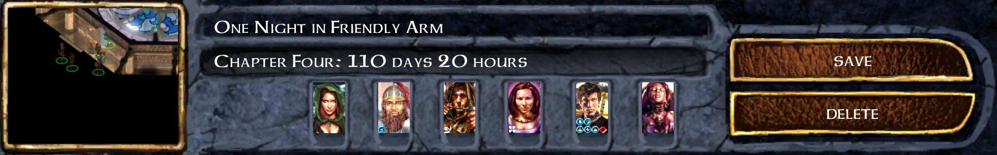 One Night in Friendly Arm