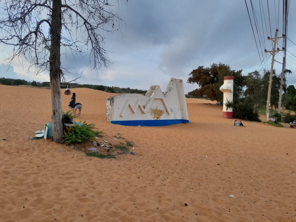 Entrance to the Red Sand Dunes