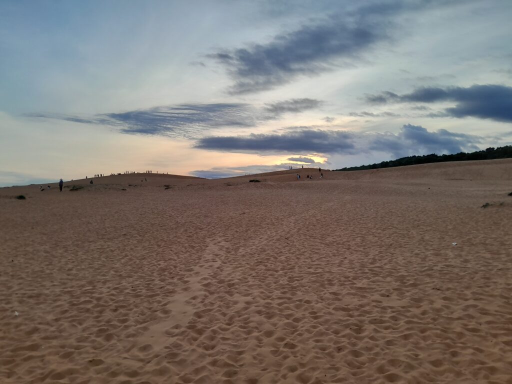 The trail is not obvious