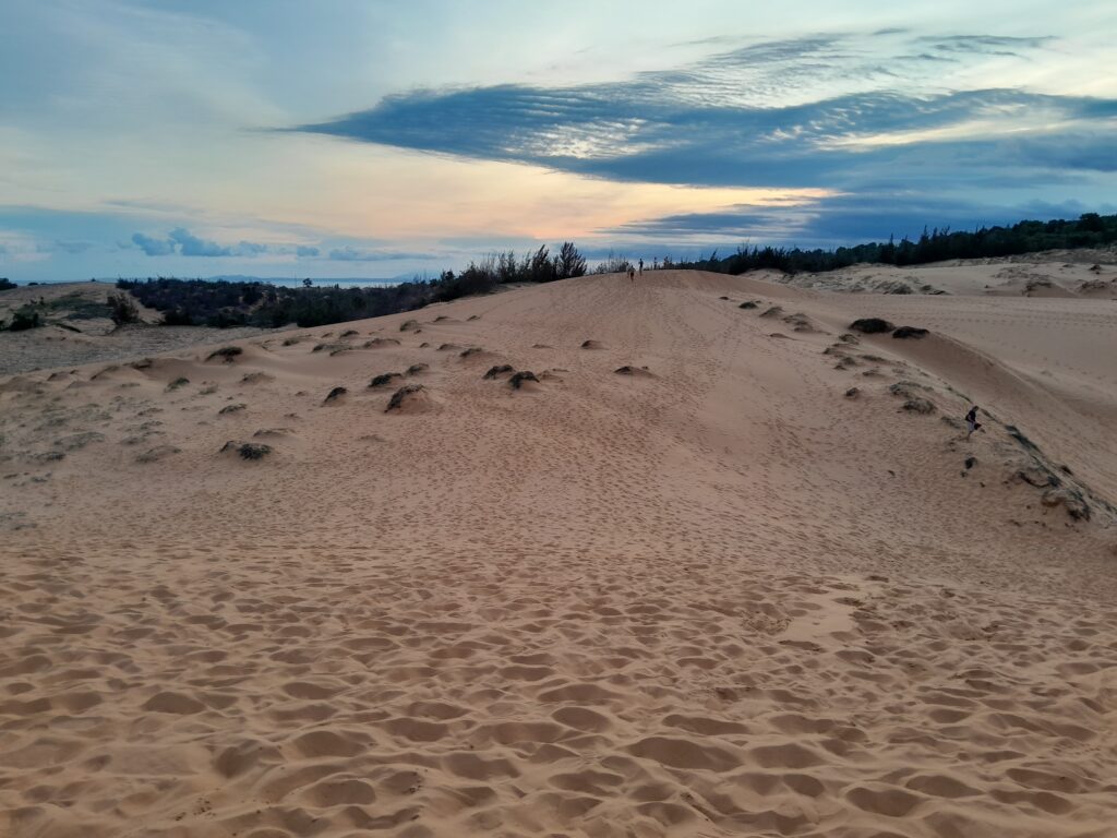 The dunes stretch further than you realise