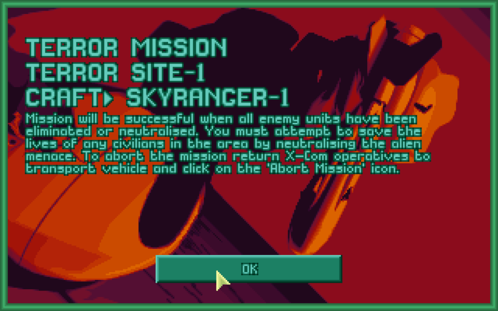 Alien Terror Mission.