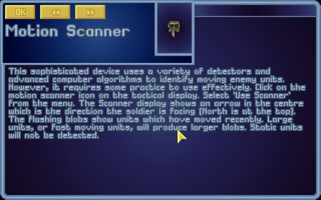 The motion scanner.