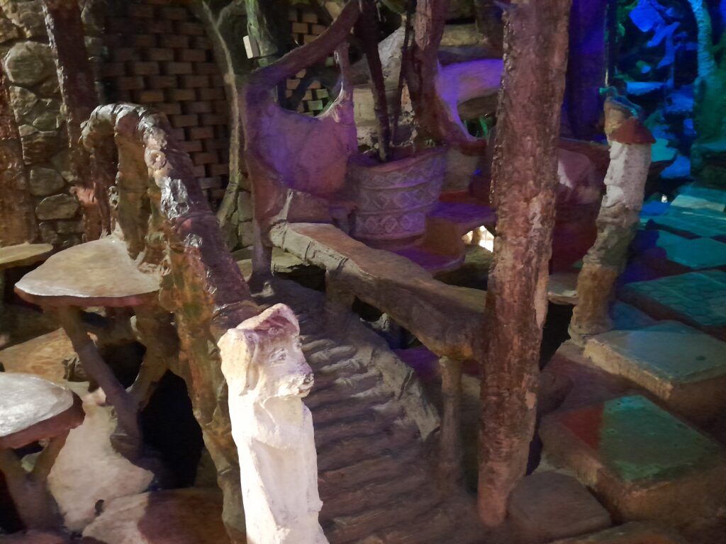 Another bridge taking you away from the stairs.