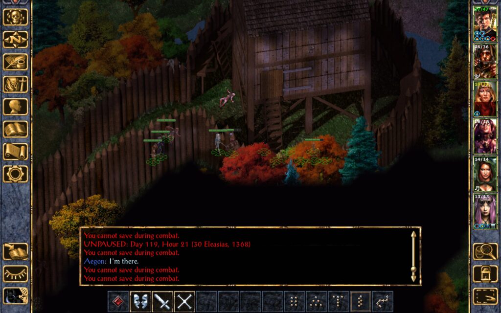 The cabin in the east bailey.