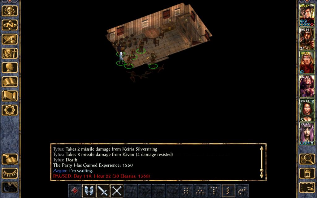 Aegon is healed, the last guard is dead.