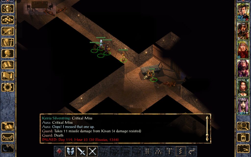 Kivan kills the guards.