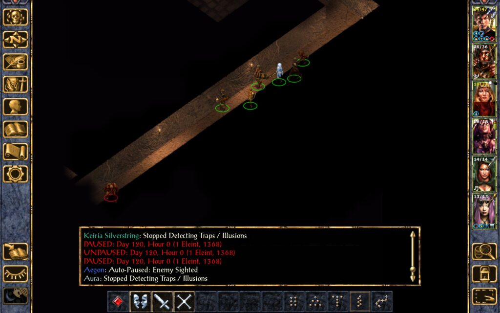 The Troupe encounter a ghast.