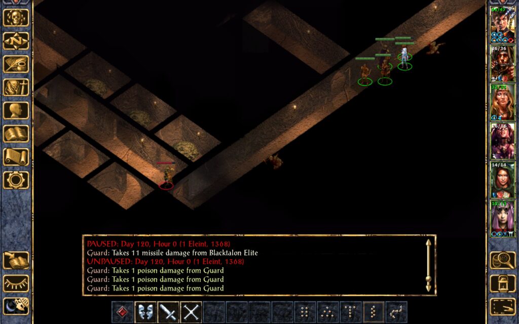 The Troupe hides from Aegon.