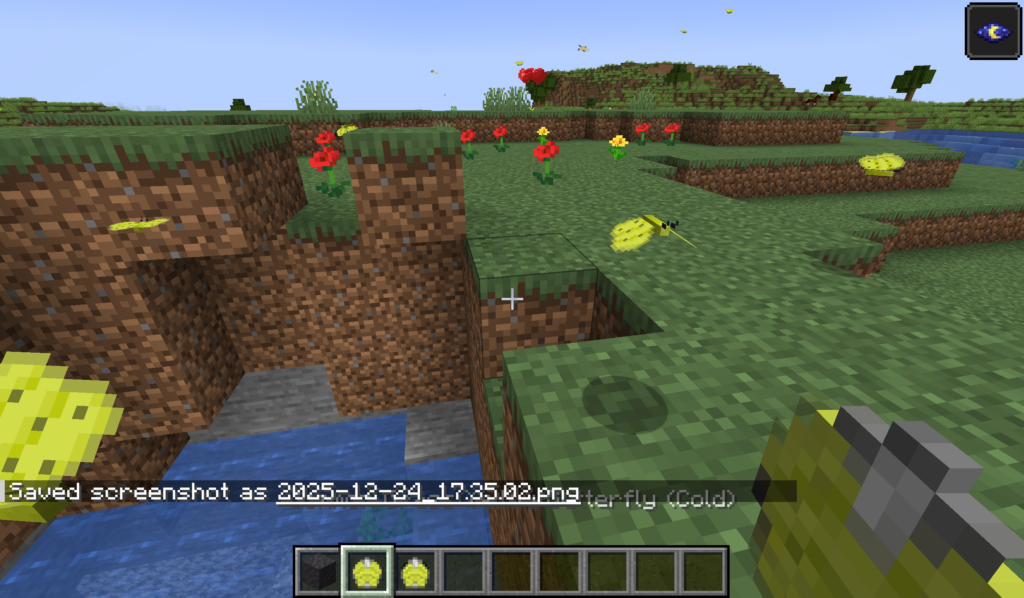 Cold variants of the Common Grass Yellow flying around.