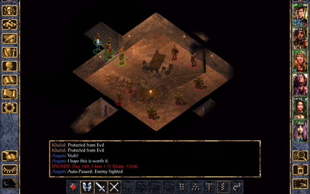 The Troupe enters another guard room.