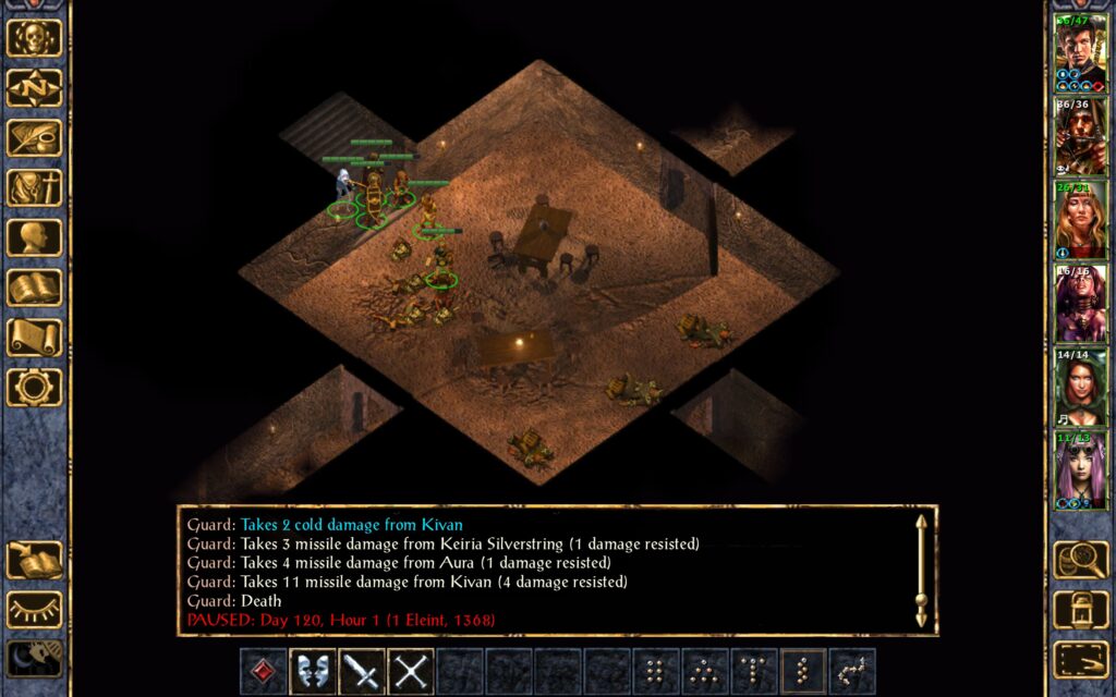 Kivan basically murders everyone.