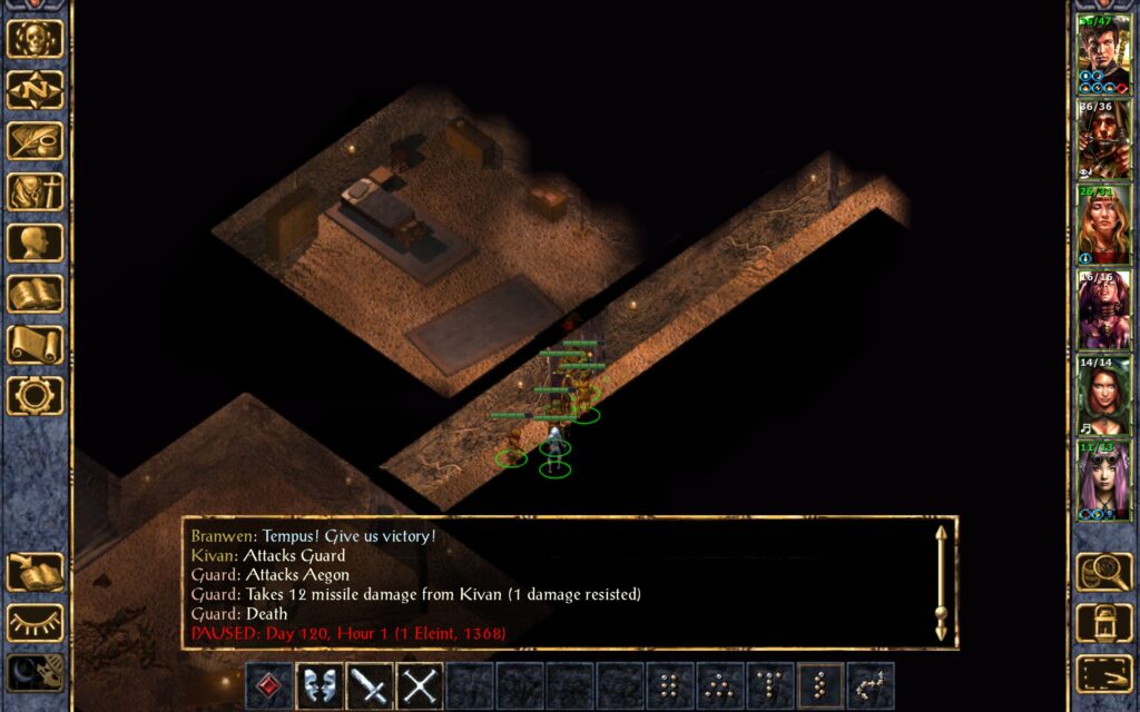 Kivan kills another one.