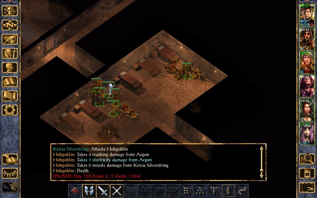 Kivan and Kieria wipe out the hobgoblin archers.