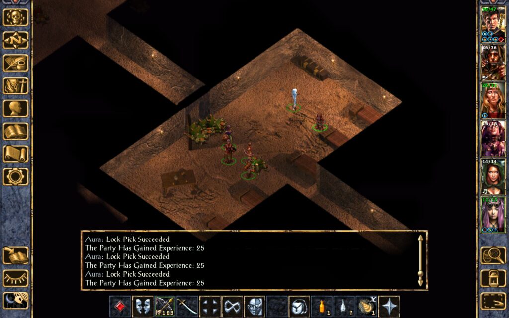 Aura unlocks all the chests.