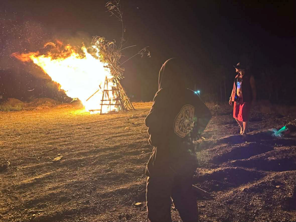 Effigy Burn in Taiwan