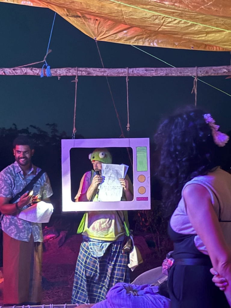 Delivering the art news at Portal 91