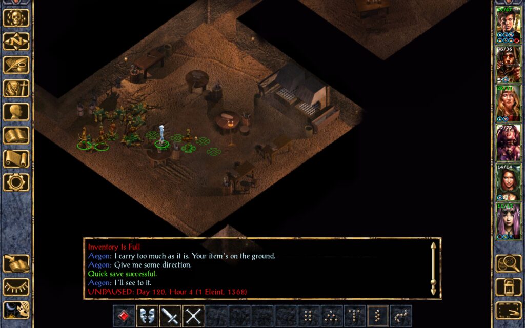 The Troupe examines the forge.