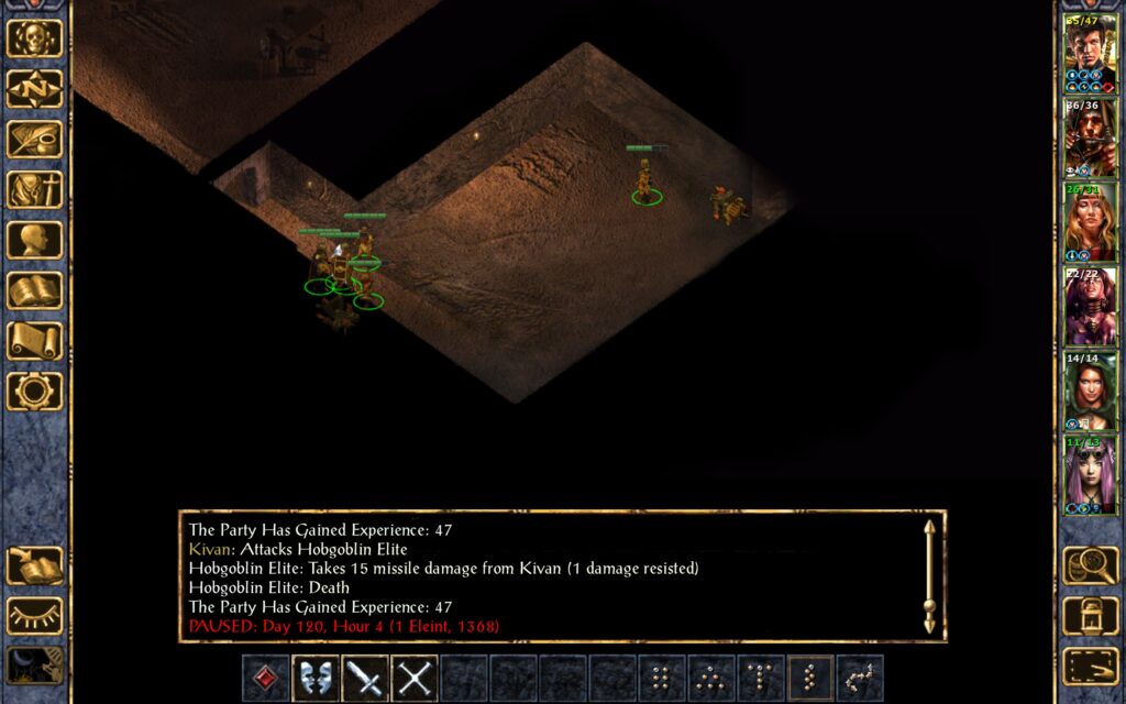 Kivan kills both of the guards.