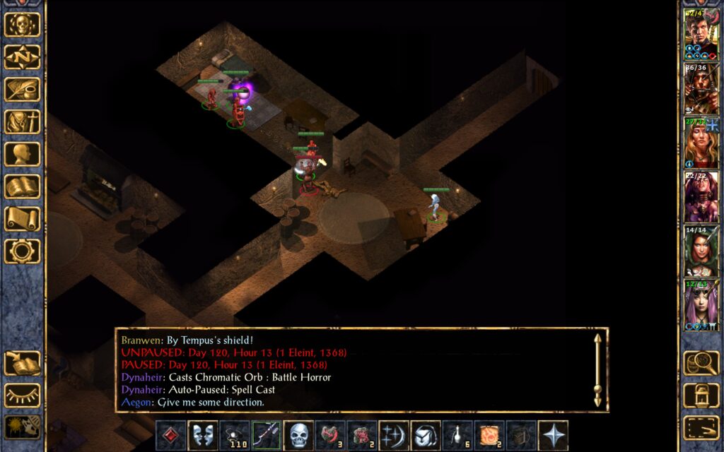 Branwen attempts to Aid Aegon.