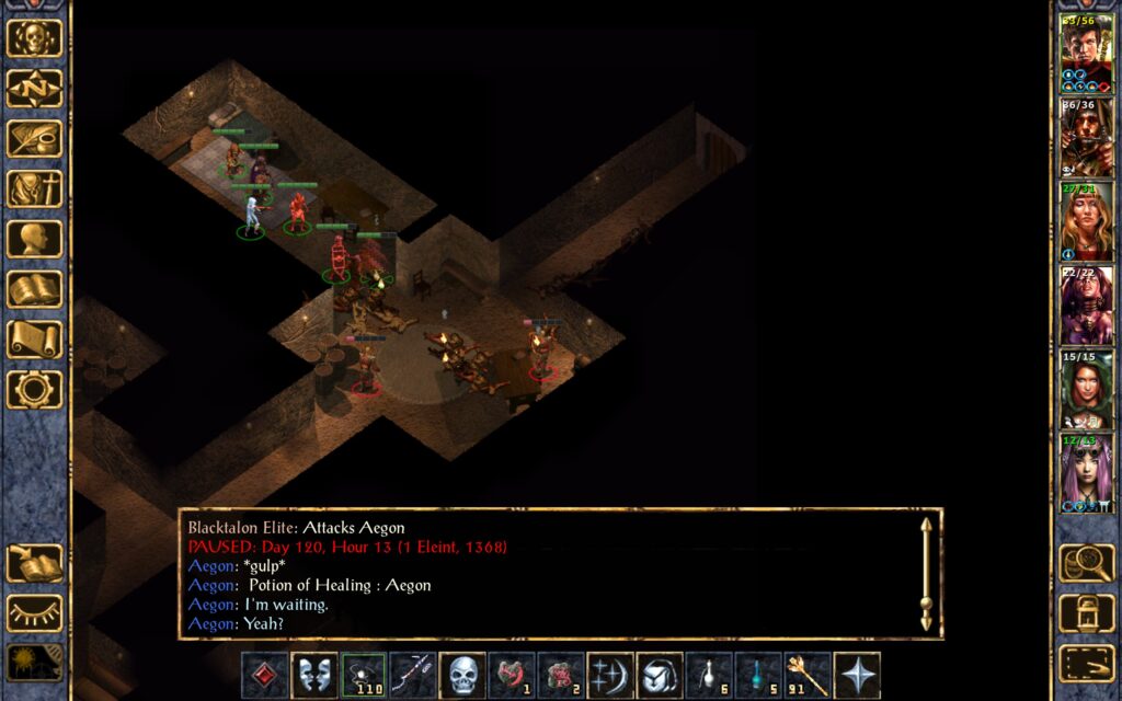 The Troupe finishes off the guardsmen.