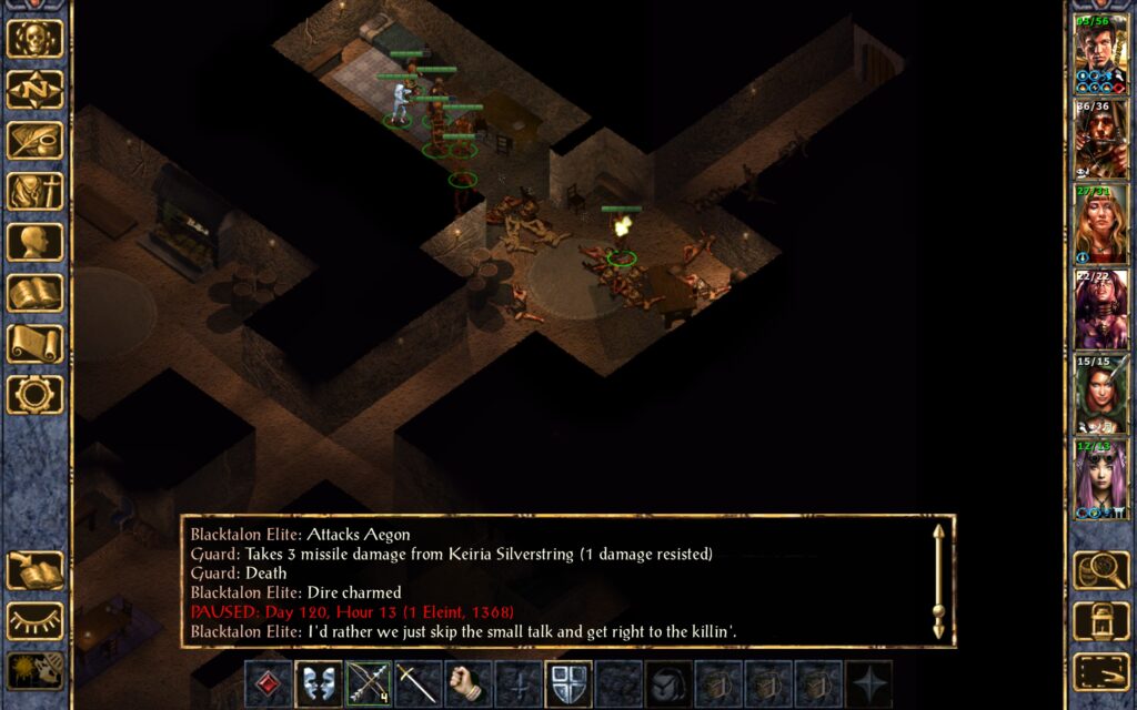 Aegon charms a Blacktalon.