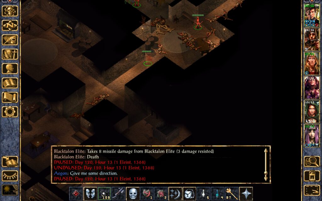 Davaeorn's spells fade.