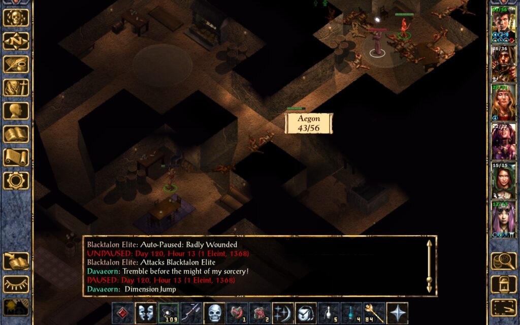 Davaeorn teleports back.