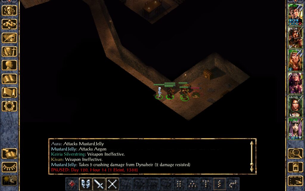 The Troupe gets attacked by a mustard jelly.