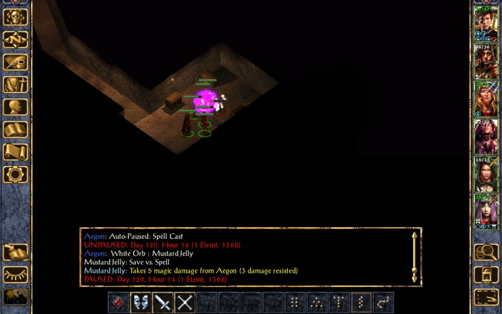 Aegon launches a Chromatic Orb.