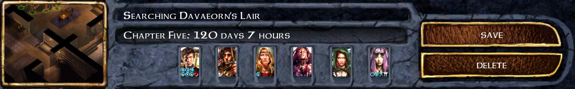 Searching Davaeorn’s Lair