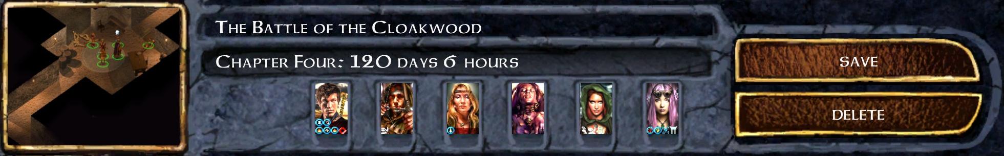 The Battle of the Cloakwood