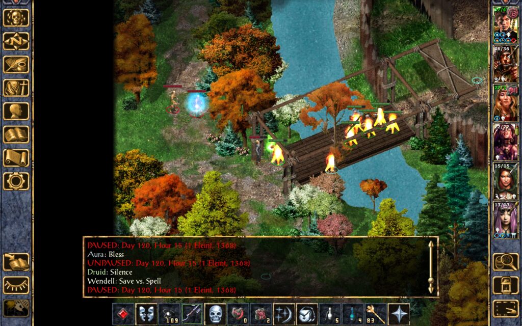 Branwen Blesses the party.