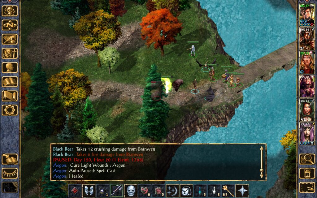 Aegon heals himself.