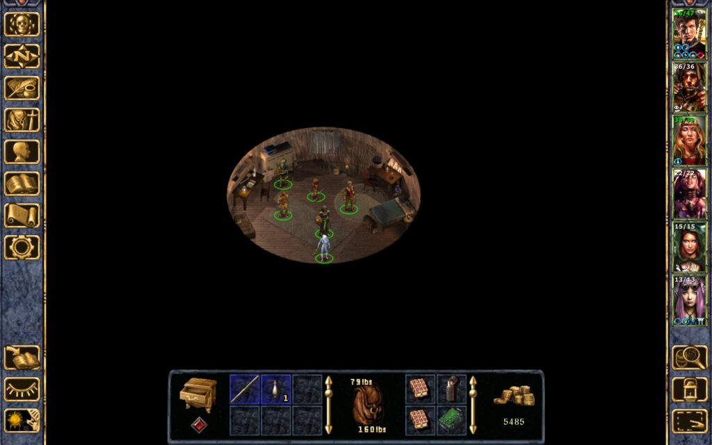 The Troupe finds an empty tree house.