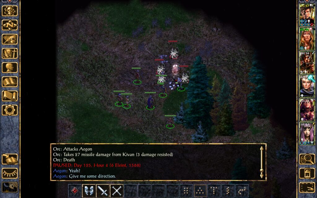 Kivan kills another orc.