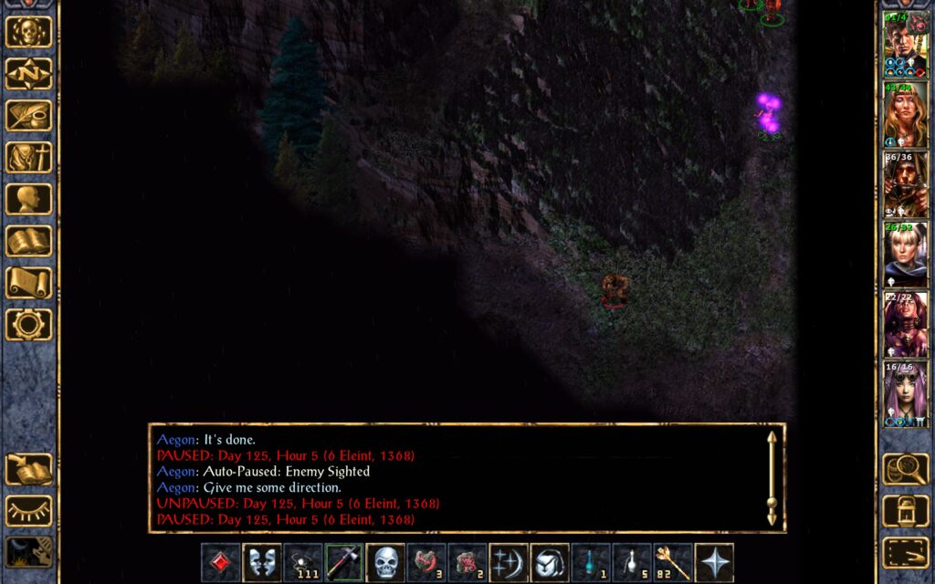 The Troupe encounters another orc.