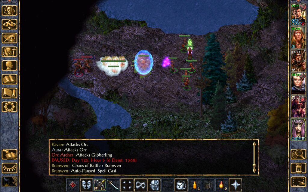 Branwen uses Chaos of Battle.