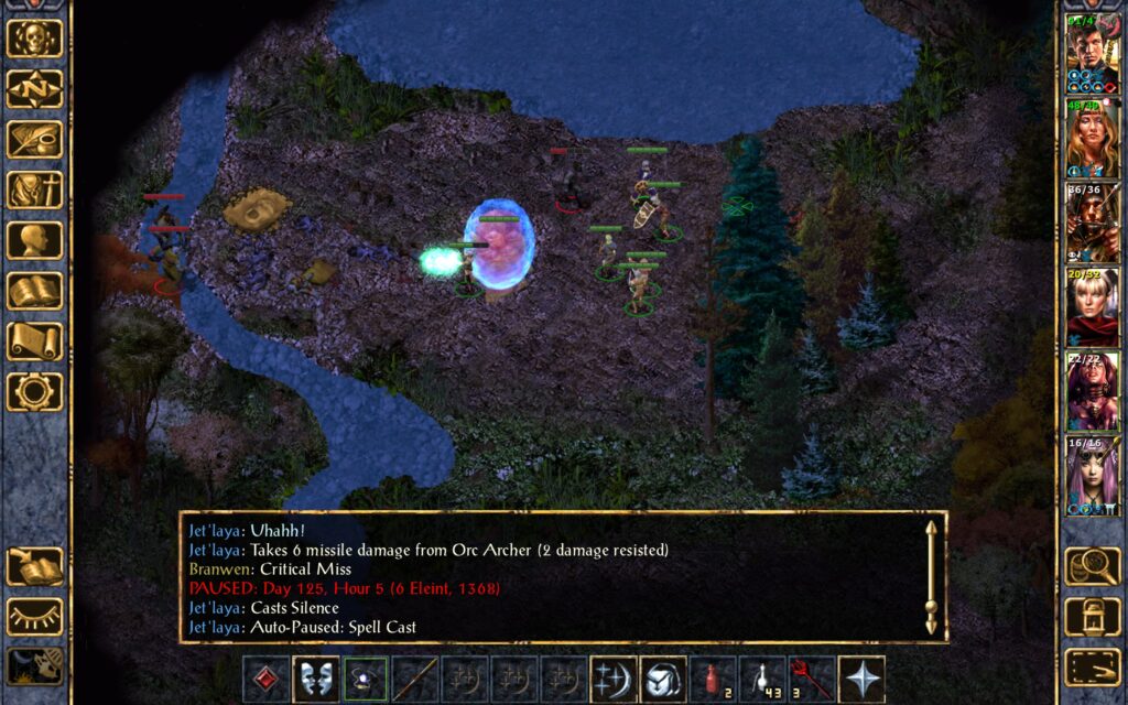 Jet'Laya casts Silence.