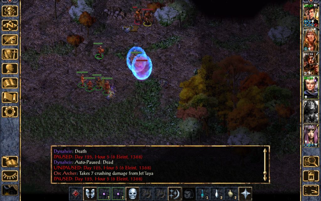 Dynaheir is killed.