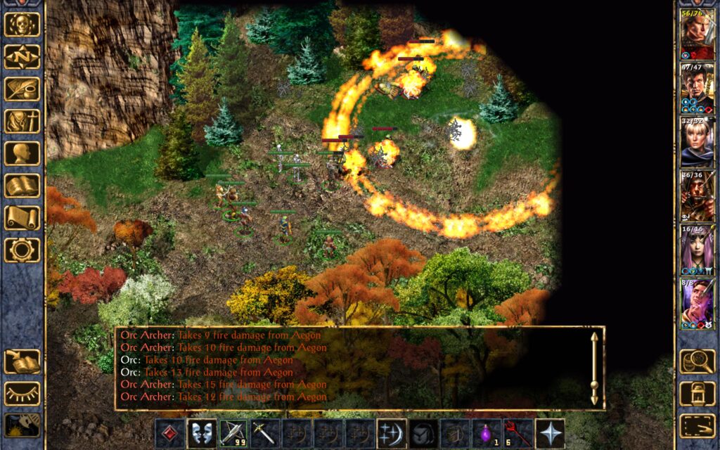 Jet'Laya summons some skeletons and Aegon summons a Fireball.