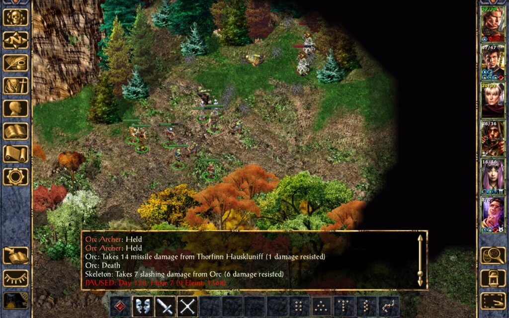 Thorfinn kills two more orcs.