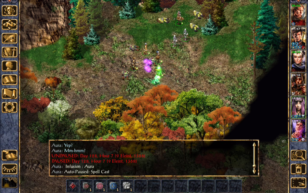 Aura uses her Infusion ability.