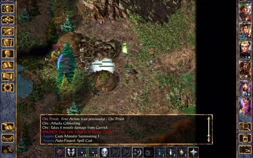 Aegon summons more gibberlings.