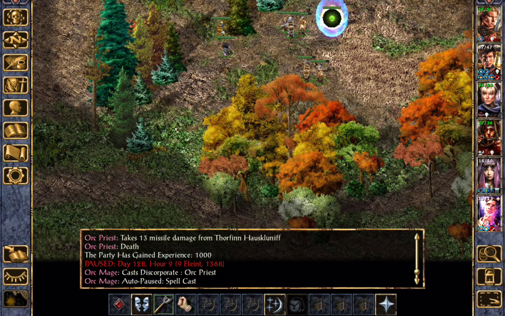 Thorfinn kills the orc priest.
