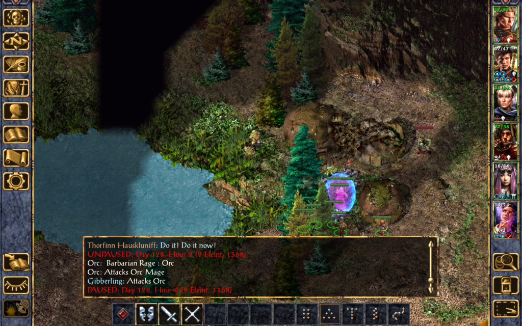 The Troupe find another orc in the hamlet.
