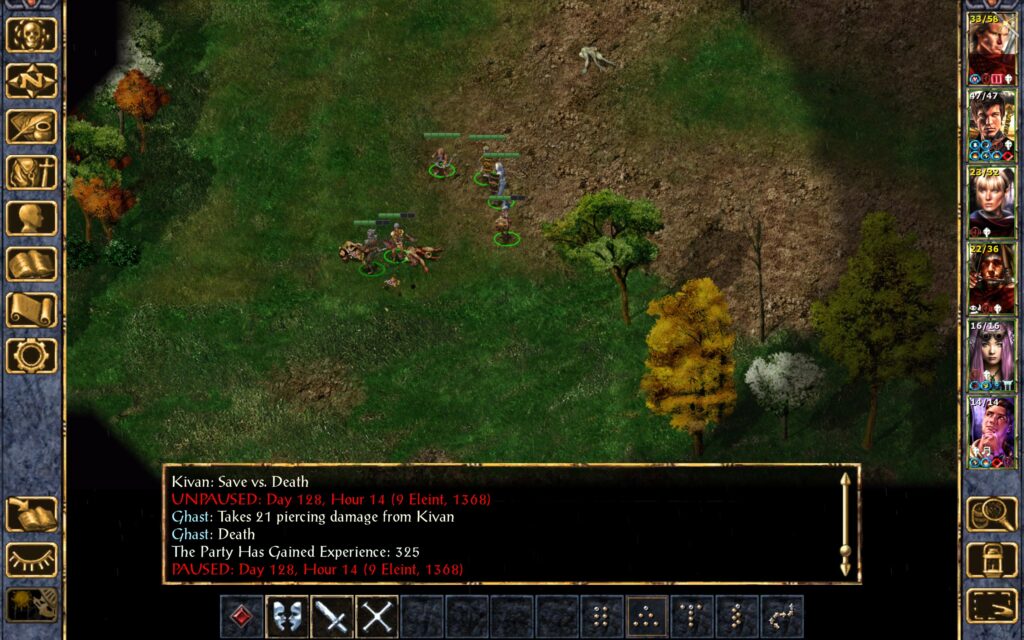 Kivan kills the ghasts.