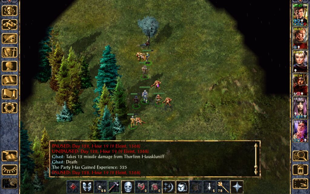 The Troupe kills another ghast.