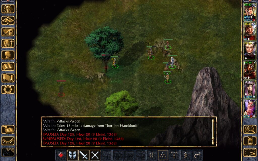 The Troupe fights two more wraiths.