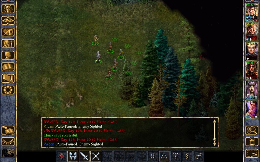 The Troupe encounters a vampiric wolf.
